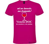 Maglietta divertente Veneto DOC - Mi no invecio, me fermento T-shirt unisex