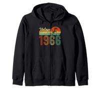 Maglietta Divertente Vintage Born in 1966 Years Old 59th Birthday Gifts Felpa con Cappuccio