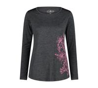Cmp 33n5596 Long Sleeve T-shirt Grigio 2XS Donna