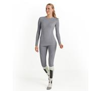 Maglietta donna a maniche lunghe Falke Wool-Tech Gris S