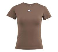 Maglietta Donna Adidas 3 Stripes - earth strata - Marrone (L)