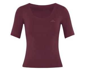 Maglietta Donna Adidas All Me Essentials - maroon - Viola (M)