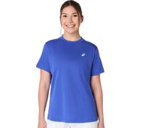 Maglietta Donna Asics Court Short Sleeve - dark cobalt - Blu (M)