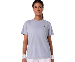 Maglietta Donna Asics Court Short Sleeve - grey blue - Blu (M)
