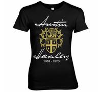 Maglietta Donna Austin Healey 1953-1970 Nero Cotone Manica Corta S-XXL