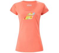 Maglietta Donna Babolat Exercise Big Flag Tee Women - Rosa (XS)