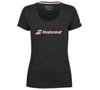 Maglietta Donna Babolat Exercise Tee Women - black/black - Nero (S)