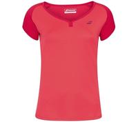 Maglietta Donna Babolat Play Cap Sleeve Top Women - tomato red - Rosso (XS)