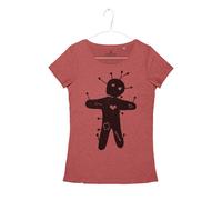 Maglietta Donna Bambola Vudù Amore Odio Gothic Love Voodoo Doll T-Shirt Girl