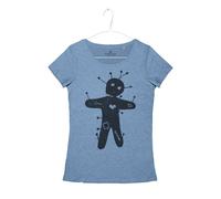 Maglietta Donna Bambola Vudù Amore Odio Gothic Love Voodoo Doll T-Shirt Girl