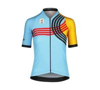 Bioracer Icon Boic Olympics Paris 2024 Short Sleeve Jersey Blu S Donna