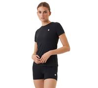 Maglietta Donna Björn Borg Ace Slim T-Shirt - black beauty - Nero (XL)