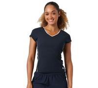Maglietta Donna Björn Borg Ace V-Neck - Blu (L)