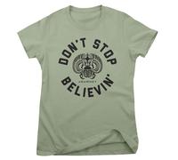Maglietta Donna Circolare Don't Stop Believin' Ufficialmente Licenziata Journey