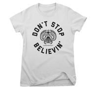 Maglietta Donna Circolare Don't Stop Believin' Ufficialmente Licenziata Journey