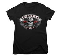 Maglietta Donna Con Logo Omega Dell'Inghilterra Ufficialmente Licenziata Alchemy