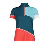 Maglietta donna con mezza zip CMP Vert