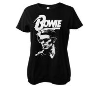 Maglietta Donna Con Ritratto Di David Bowie - Licenza Ufficiale