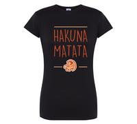maglietta donna hakuna matata il re leone t-shirt divertente ironica walt disney