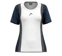 Maglietta Donna Head Club 25 Tech - navy/white - Bianco (XL)