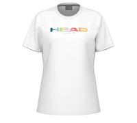 Maglietta Donna Head Rainbow - Bianco (M)