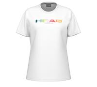 Maglietta Donna Head Rainbow - Bianco S