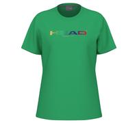 Maglietta Donna Head Rainbow - Verde (L)