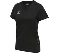 Maglietta donna in cotone Hummel Move Grid Noir XS