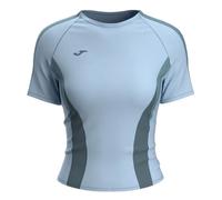 Maglietta Donna Joma Challenge Short Sleeve - sky blue - Blu (M)