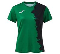 Maglietta Donna Joma Picasho Short Sleeve - green/black - Verde (M)