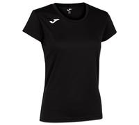 T-shirt Joma Record II manica corta nero donna - L