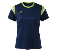 Maglietta Donna Joma Terra Short Sleeve - dark navy lime - Blu (S)