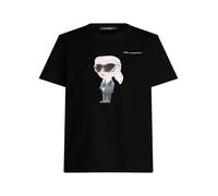 Maglietta Donna Karl Lagerfeld L nero / bianco
