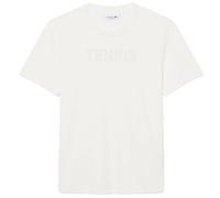 Maglietta Donna Lacoste Roland-Garros Edition Graphic - white - Beige (XXS)