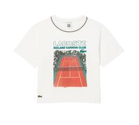Maglietta Donna Lacoste Roland-Garros Edition Jersey - Bianco (XXL)