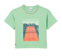 Maglietta Donna Lacoste Roland-Garros Edition Jersey - Verde (XXL)