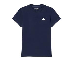 Maglietta Donna Lacoste Ultra Dry Technical Cotton Sport - navy blue - Blu (S)