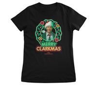 Maglietta Donna Licenziata National Lampoon's Christmas - Merry Clarkmas