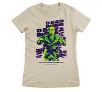 Maglietta Donna Licenziata Universal Monsters - Frankenstein - Il Vero Mostro