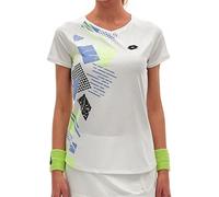 Maglietta Donna Lotto Tech I D5 Tee - bright white - Bianco (S)