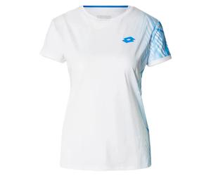 Maglietta Donna Lotto Tech W VI D3 - bright white - Bianco (M)
