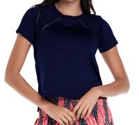 Maglietta Donna Lucky in Love Core Mixed Up High-Low - midnight - Blu (M)