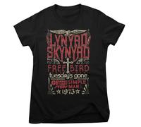 Maglietta Donna Lynyrd Skynyrd - Free Bird Ufficialmente Licenziata