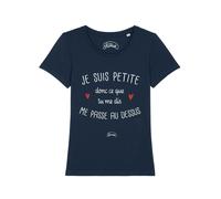 Maglietta Donna Maniche Corte Je Sono Piccola So Questa Che Tu Me Dis Passa Il D