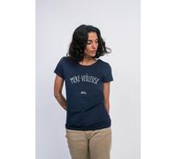 Maglietta Donna Maniche Corte Madre Notturna Colore Blu