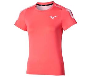 Maglietta Donna Mizuno Daybreakers Printed - calypso coral - Rosa (L)
