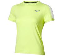 Maglietta Donna Mizuno Tennis Short-Sleeve - lime pulp - Giallo (XS)