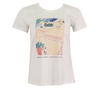 Maglietta Donna Monte-Carlo Country Club Poster Print - milk - Bianco (S)