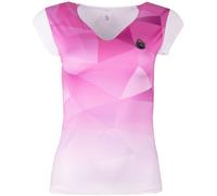 Maglietta Donna Monte-Carlo Country Club Print Tech - white/printed - Multicolore (M)