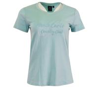 Maglietta Donna Monte-Carlo Country Club Racquets Print - torquoise - Menta (S)
